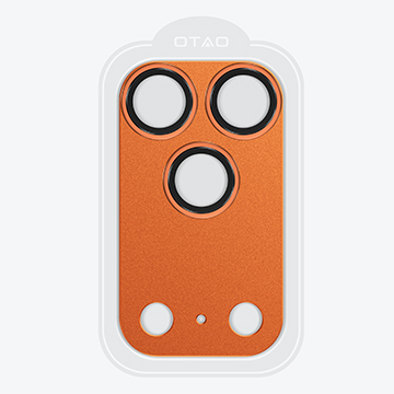 Corning 0.50mm Eagle Eyes Frosted Metal Base Lens Protector For iPhone Series